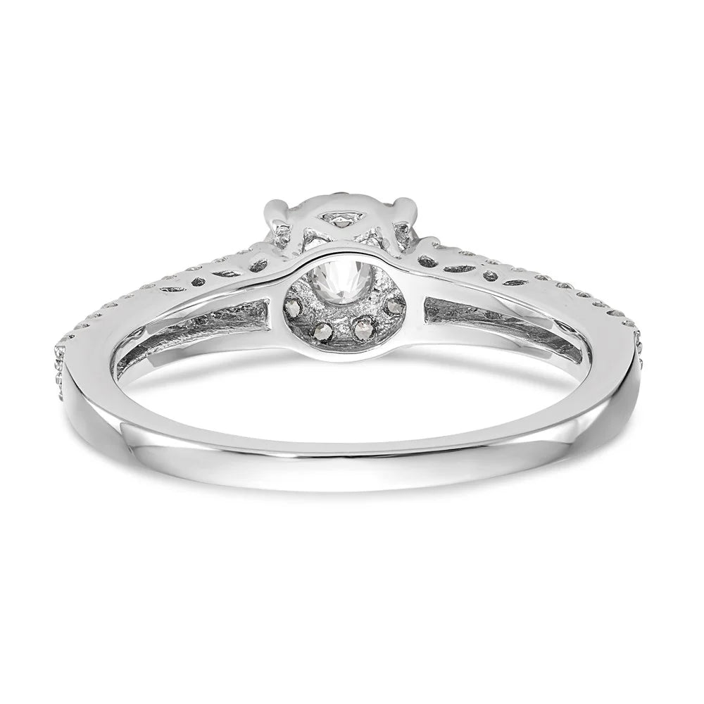 14K White Gold Diamond Ring D80820