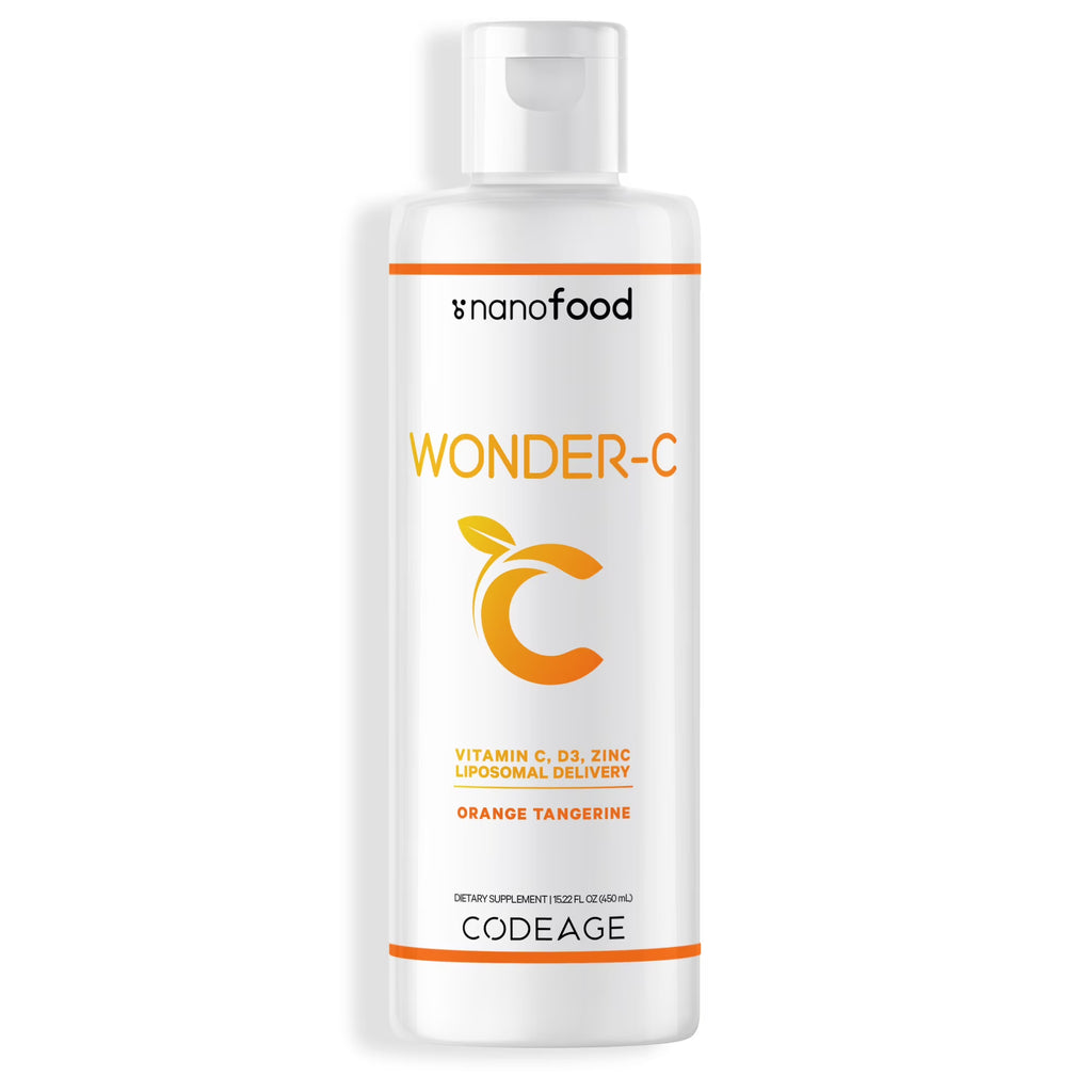 15.22 fl oz Liquid Vitamin C 1000mg with Zinc, Vitamin D E, Quercetin, Echinacea O2839