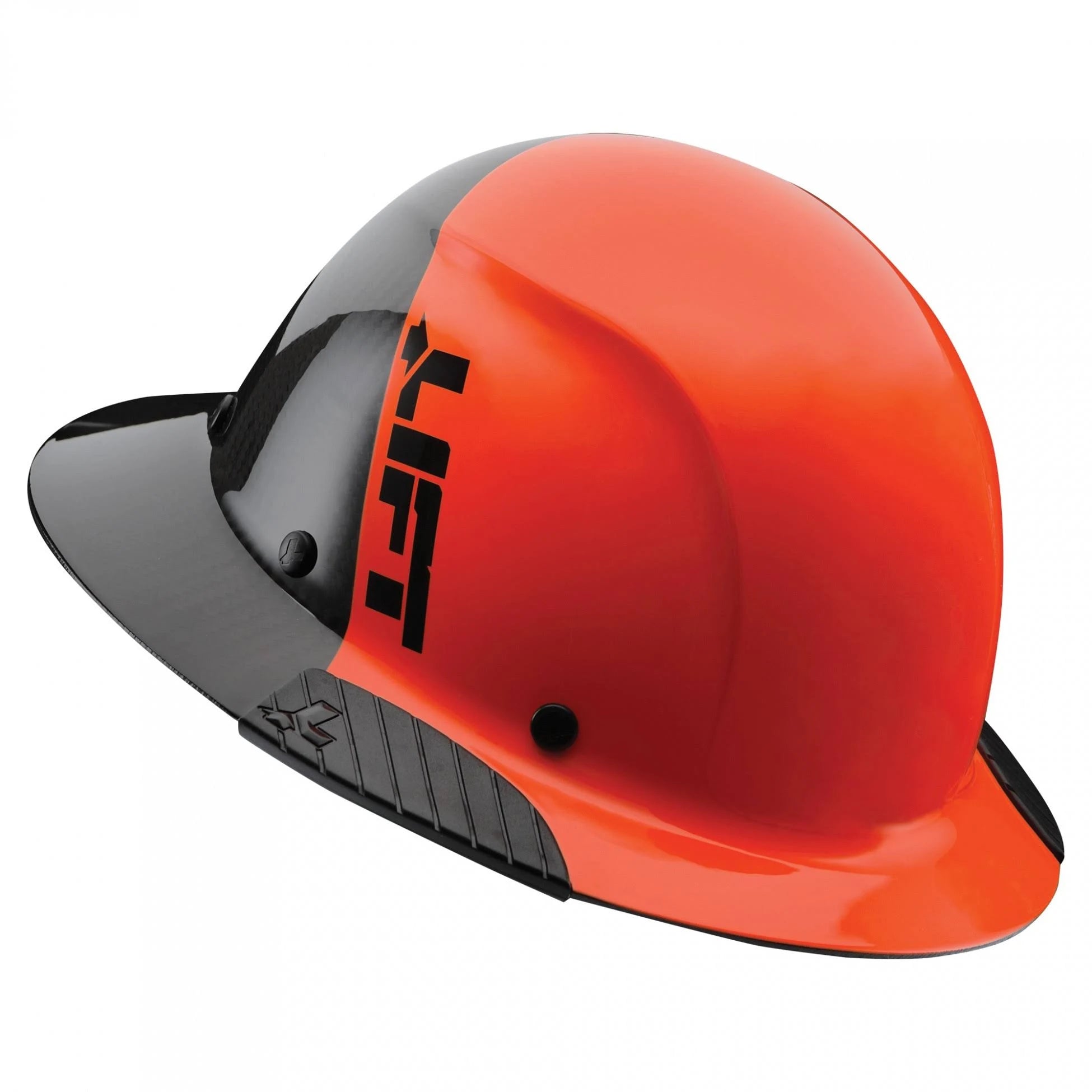 Orange Carbon Fiber Safety Helmet W81257