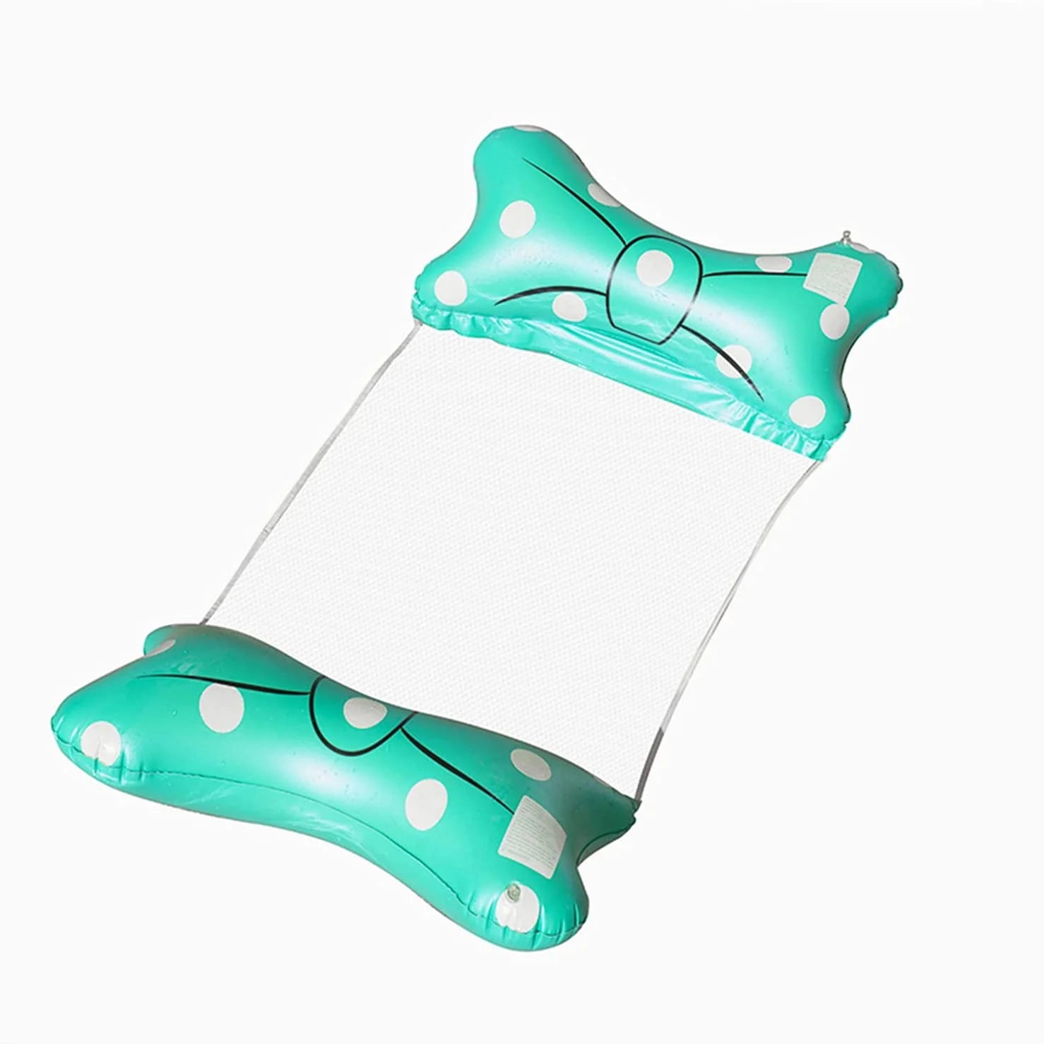 Turquoise Inflatable Pool Float Lounger D1519