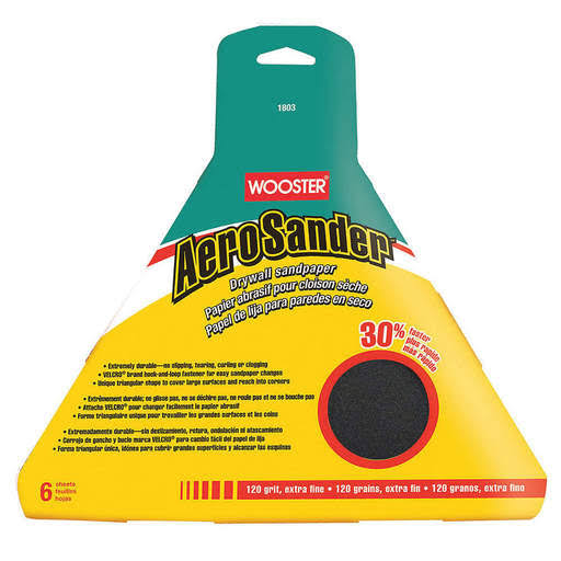 120 Grit Sandpaper, 9 x 10-1/8 In, PK6 I745