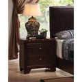 2 Drawer Nightstand in Cappuccino S230