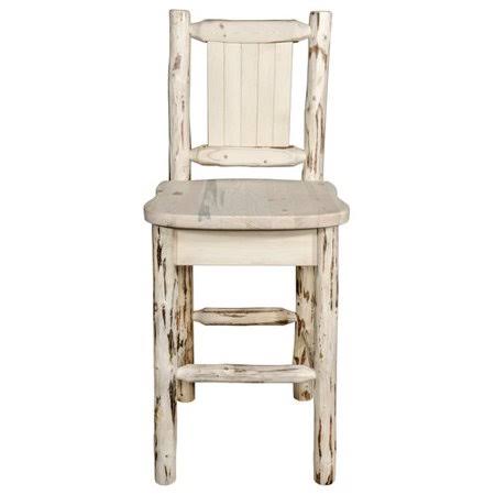 Solid Wood Counter Stool L7177