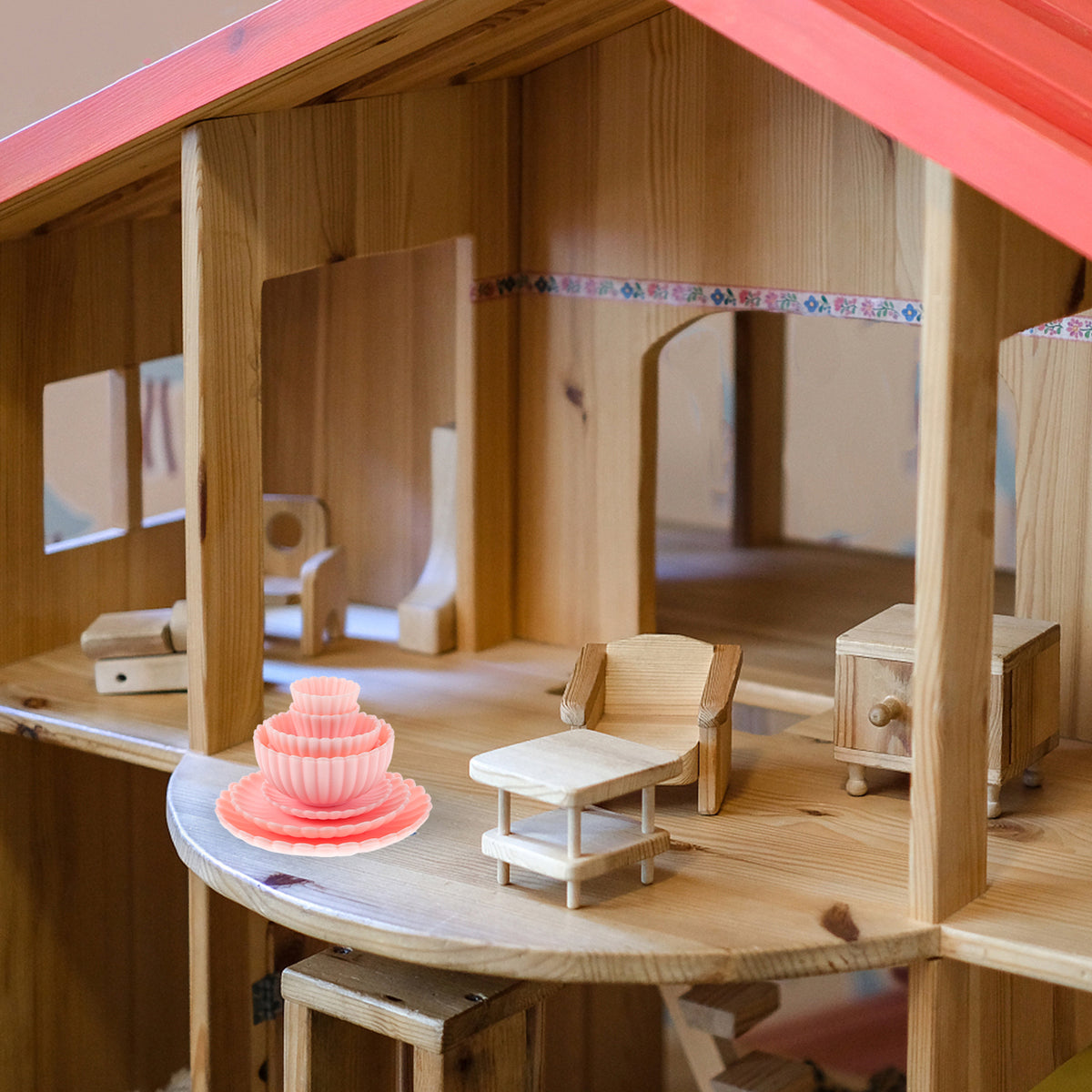 8 Pcs Dollhouse Kitchen Accessories Miniature Toy Set Y48281