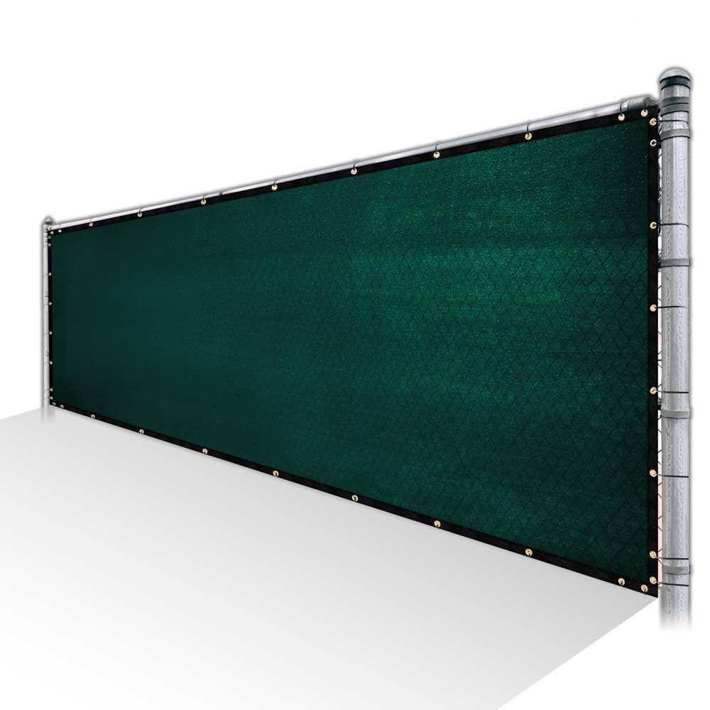 Green Privacy Fence Screen HDPE Mesh with Reinforced Grommets Z68776