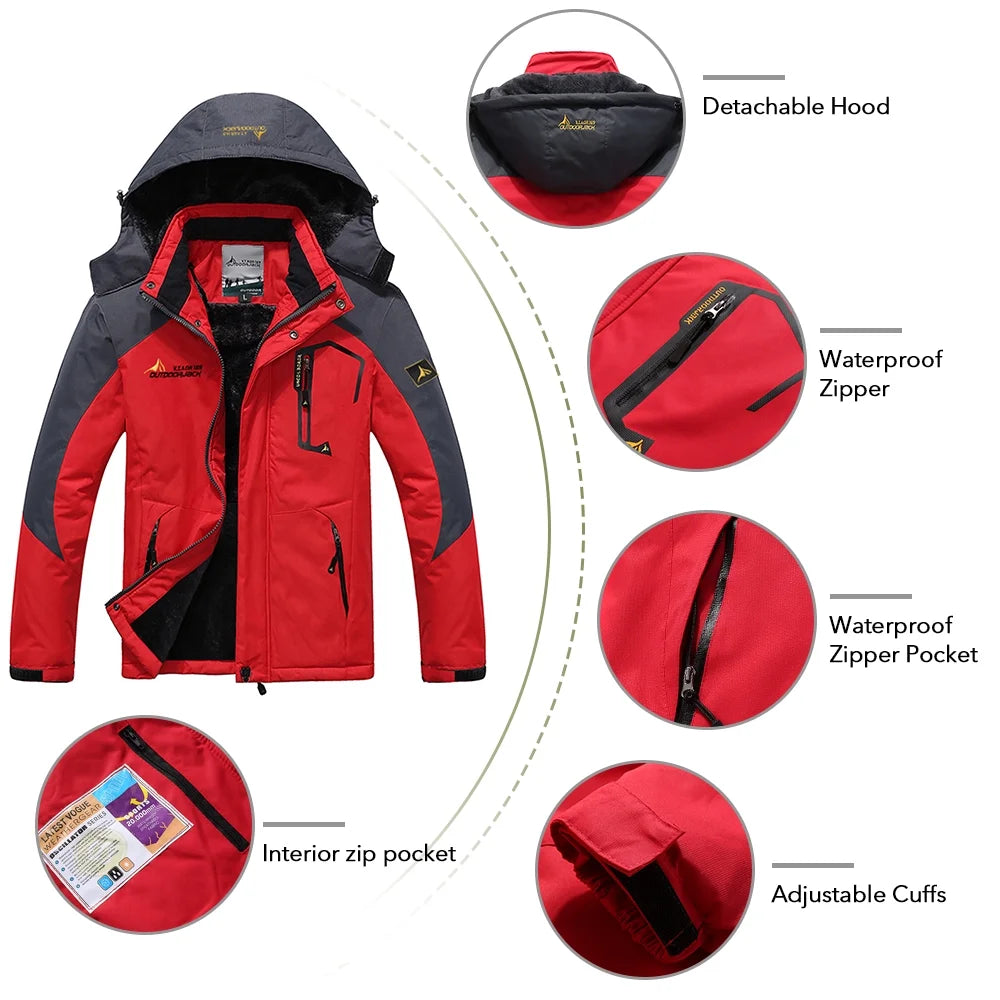Waterproof Shell Ski Jacket A15517