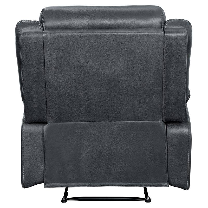 Dark Gray Lay Flat Reclining Chair L949