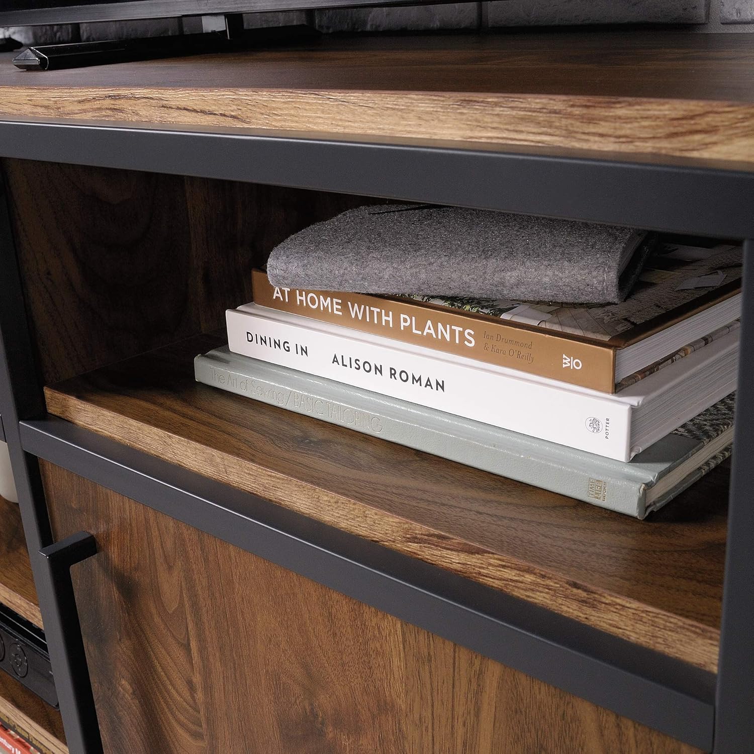Credenza, Grand Walnut Finish C4883