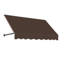 Brown Acrylic Fixed Awning N33057