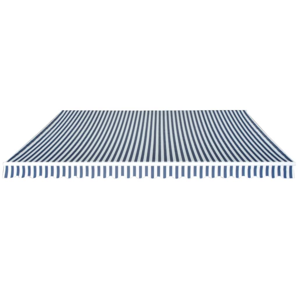 Blue/White Folding Awning I6920