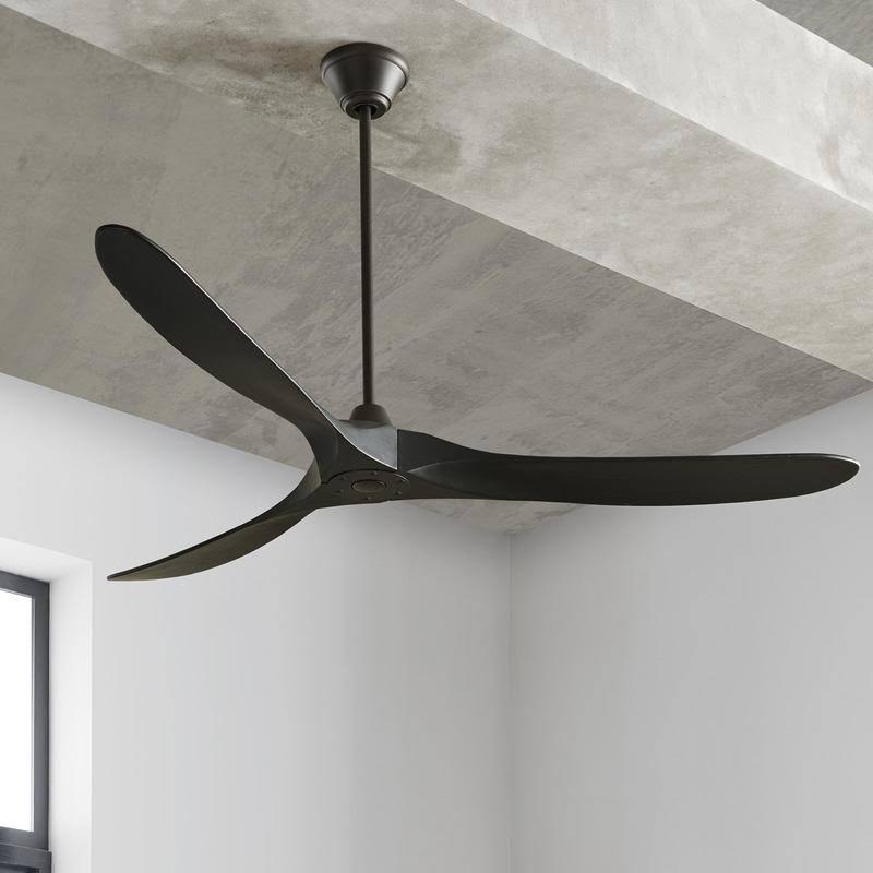 Matte Black Ceiling Fan X96882