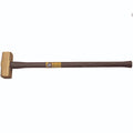 10-Pound Brass Sledge Hammer with Rubber Handle R94983