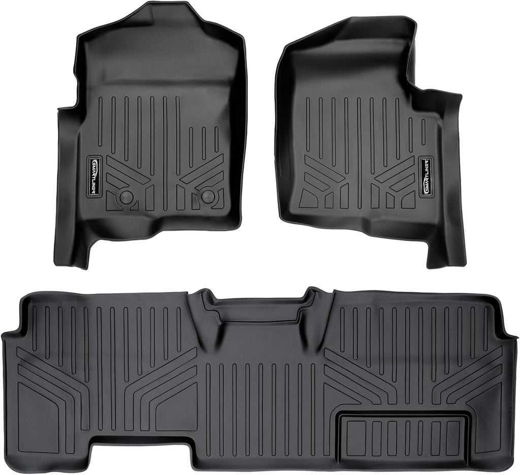 2 Row Black Floor Mats Set G1755