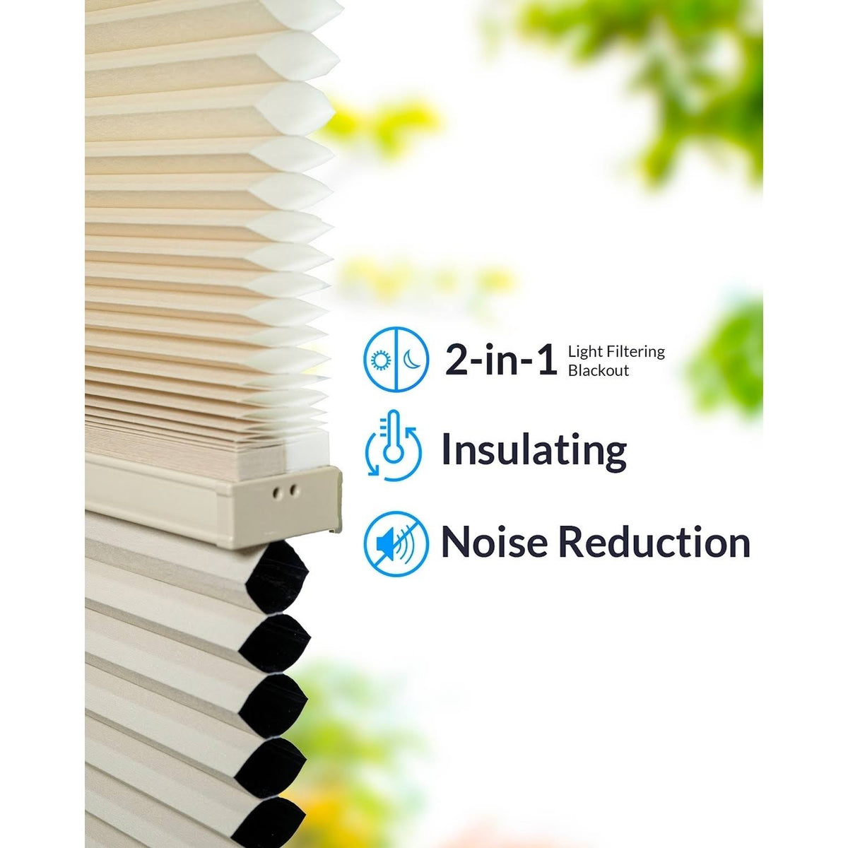 Cordless Cellular Shades S2852