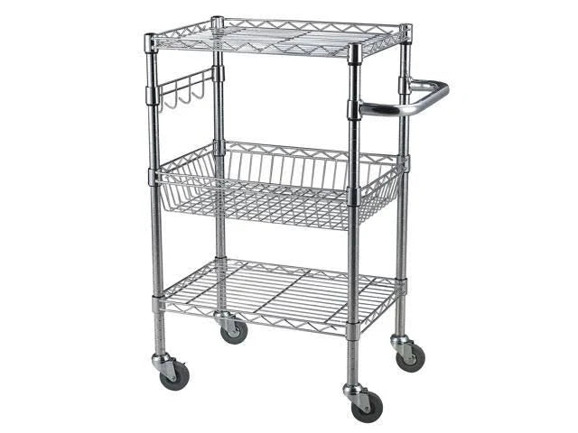 Bamboo Top Wire Cart L95563
