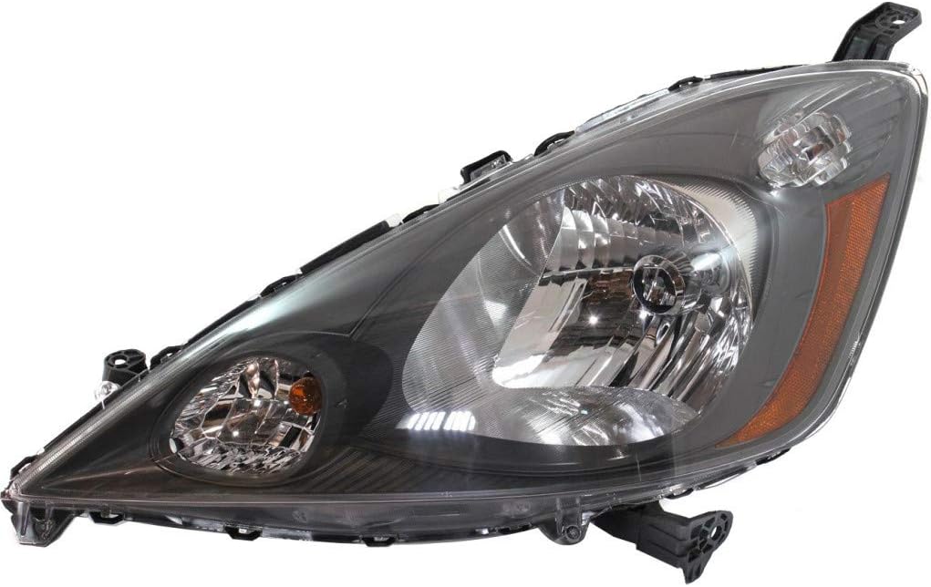 Passenger Side Headlight Assembly for Honda Fit 2009-2014 E261277