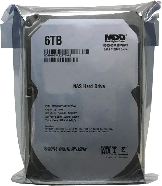 6TB 7200RPM 128MB Cache SATA 3.5inch Internal Hard Drive N569907