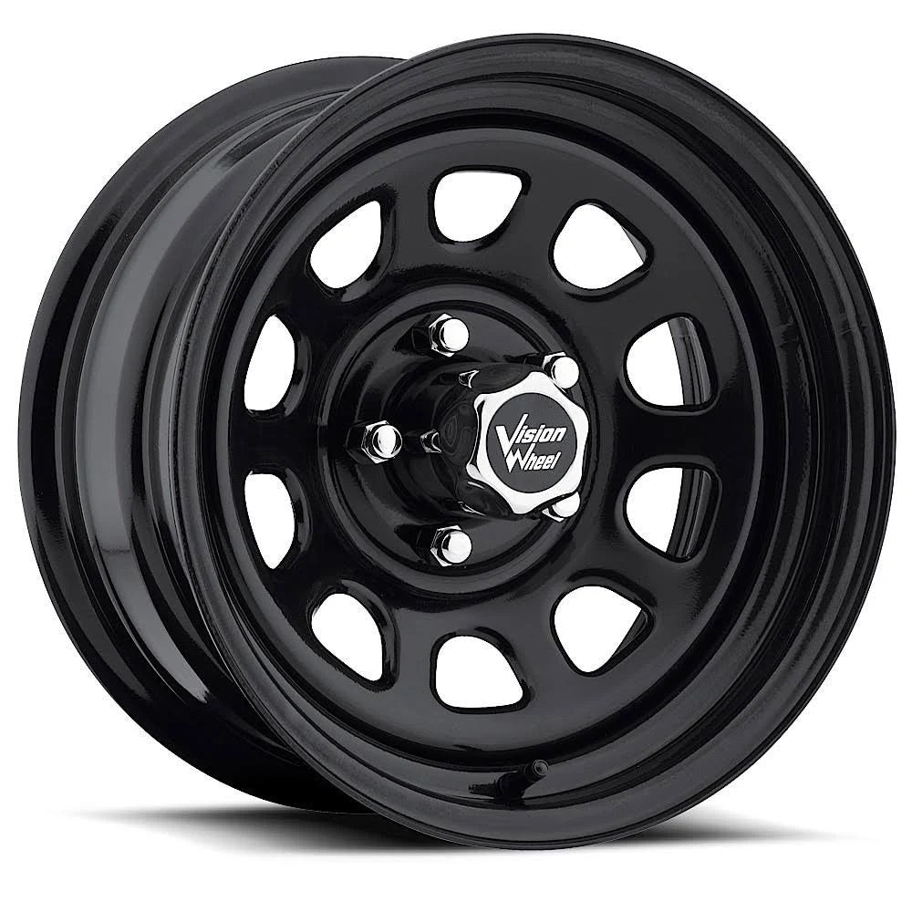 84 Wheel 15x8 5x127 Black -19mm Offset D606836