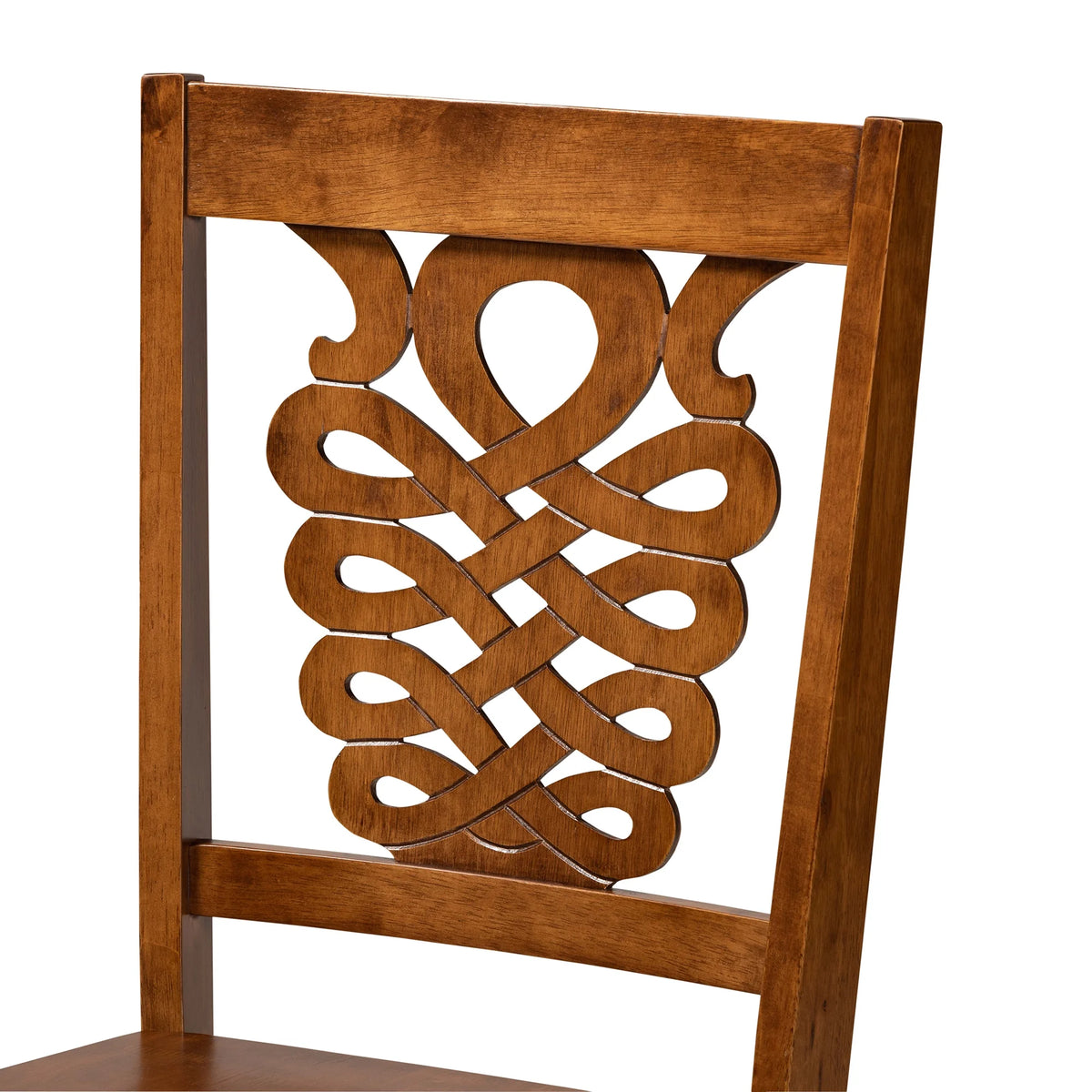 Walnut Brown Dining Chair, Set of 2 L187