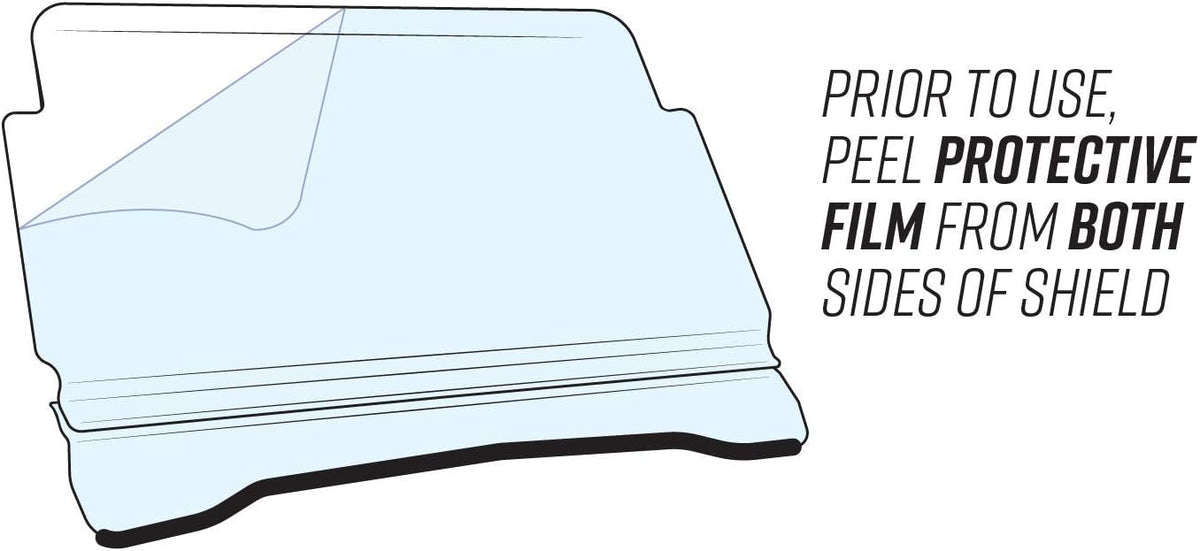 Clear Flip Windshield for Honda Pioneer 1000/1000-5 B5170
