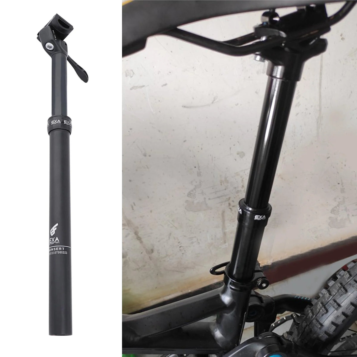 27.2mm Adjustable Bike Dropper Seatpost A9082