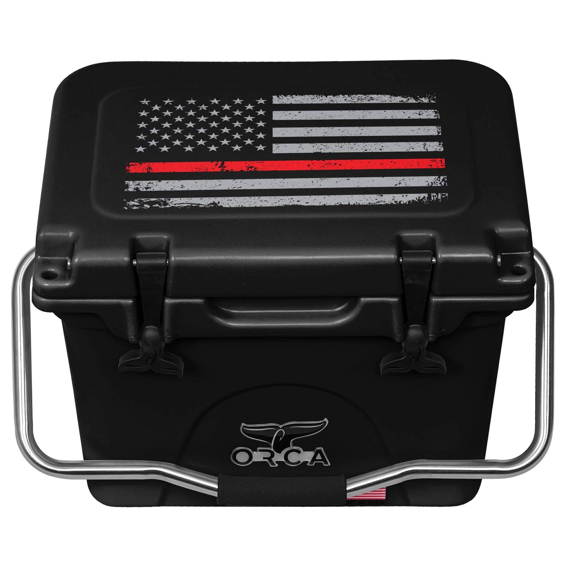 20 Qt. Standing Cooler in Black/Red W57445