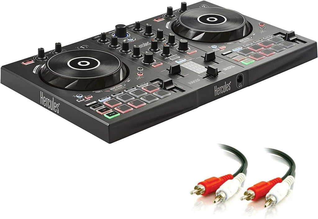 DJ Control Inpulse 300 with 2 RCA Male to 2 RCA Male Stereo Audio Cable N44217