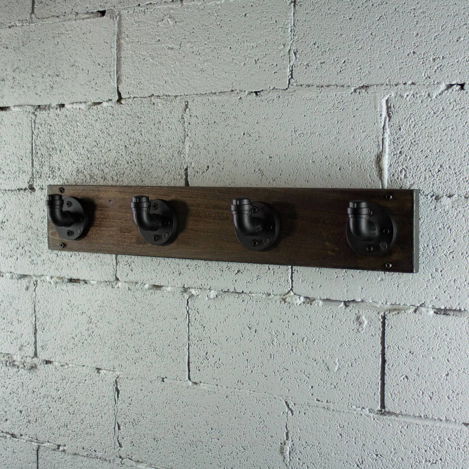 Industrial Wall Mounted Coat Rack F457702