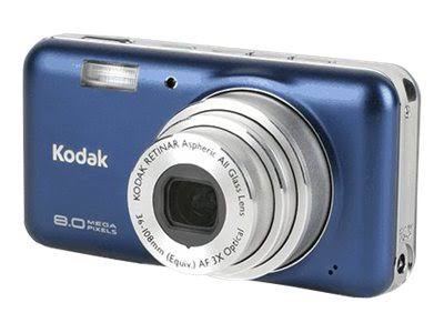 Midnight Black 8.0 MP Compact Digital Camera H1528