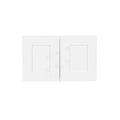 White Painted Maple Door Wall Cabinet P50163