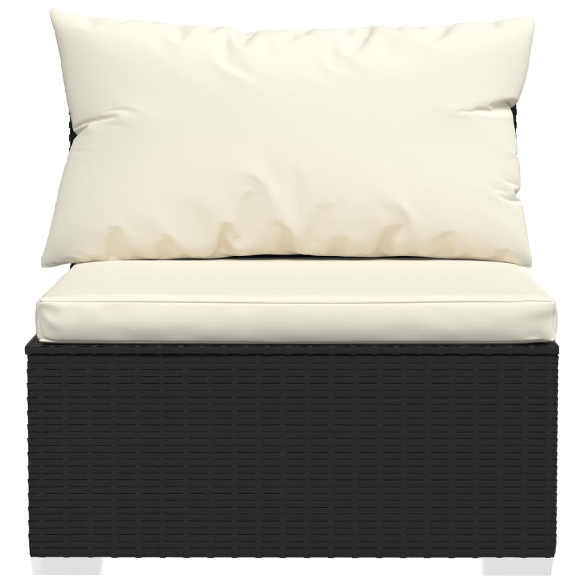 2 Piece Poly Rattan Patio Set with Cushions S1357