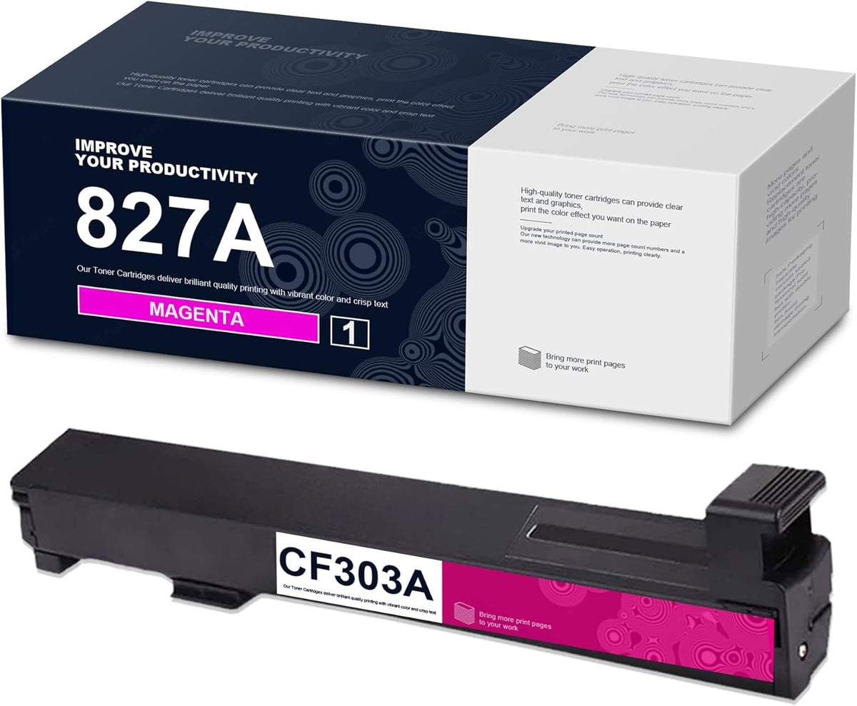 Magenta Toner Cartridge for HP Enterprise Flow MFP M880 Printer F8001