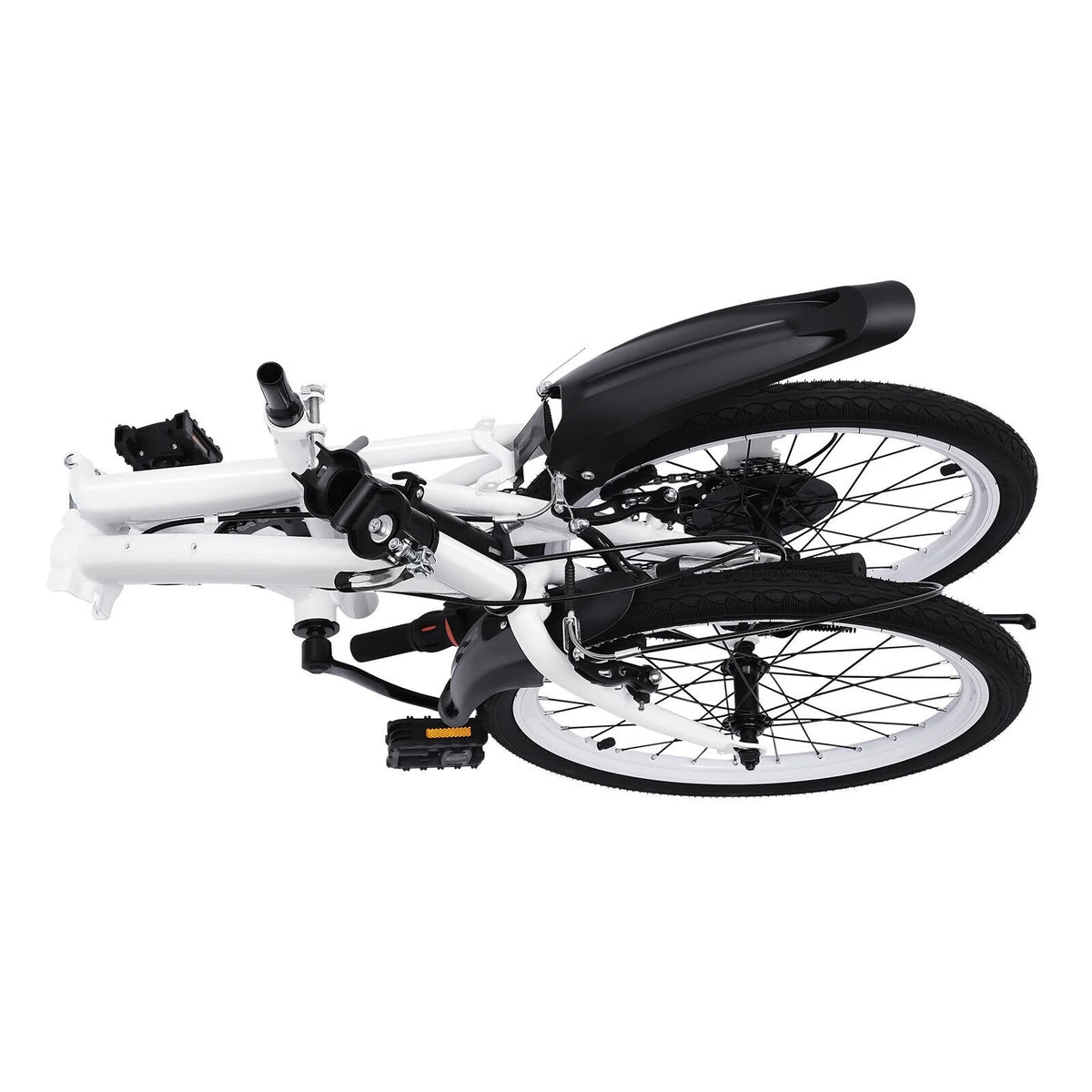 20'' Carbon Steel Folding Bike 7-Speed F68128