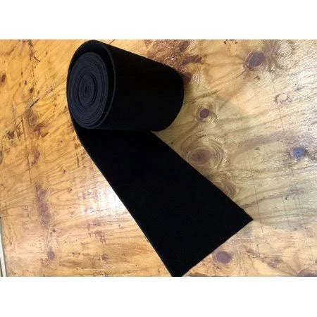 18 oz Black Marine Trailer Bunk Carpet L487656