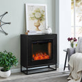 Smart Fireplace Black V4488