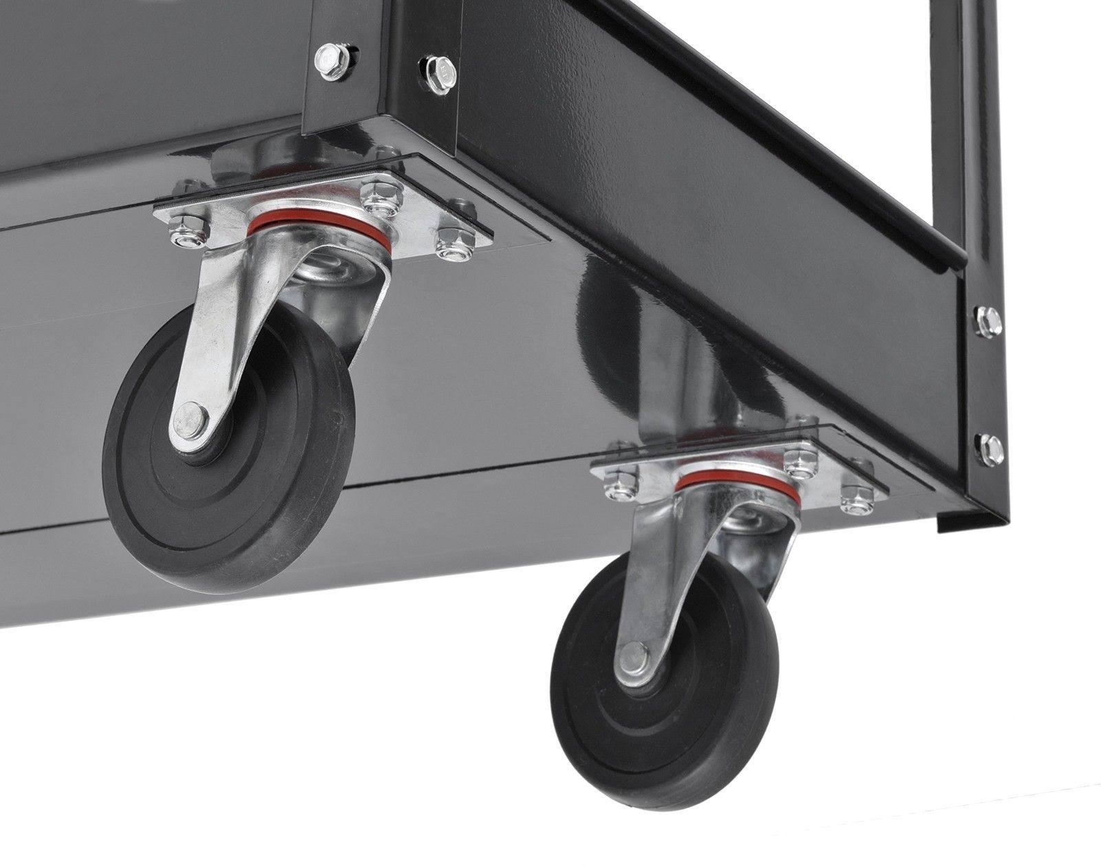 Black Industrial Service Cart Y454724