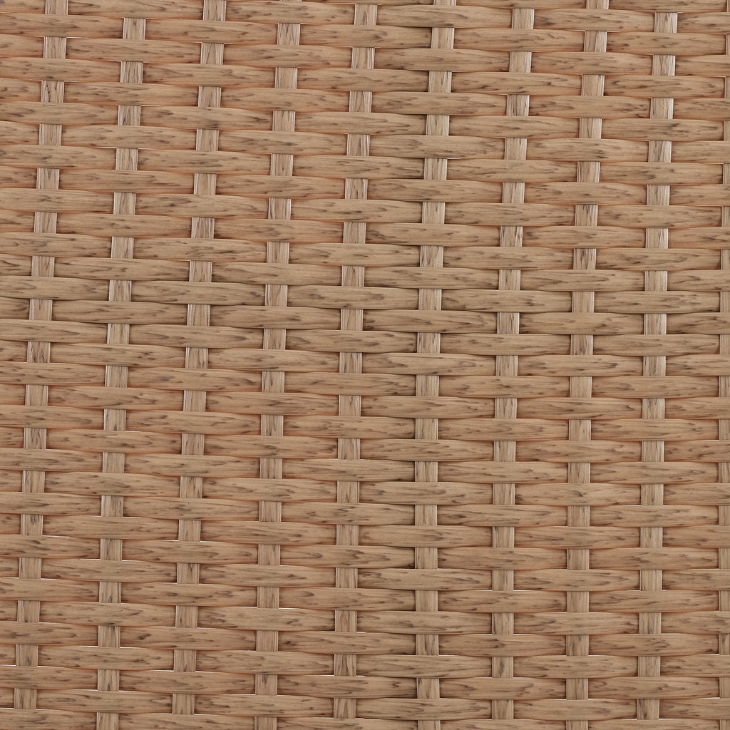 Natural Wicker Outdoor Conversation Set Q653