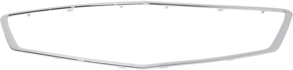 Chrome Plastic Grille Assembly with Clips T43916