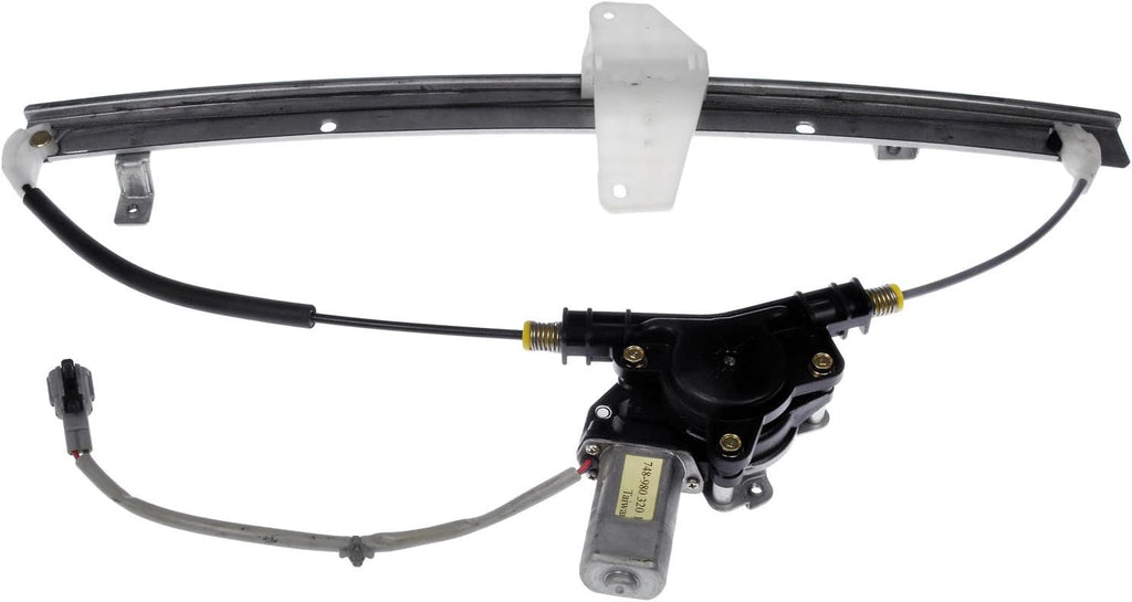 Rear Driver Side Power Window Motor and Regulator Assembly Pack of 2 F32302
