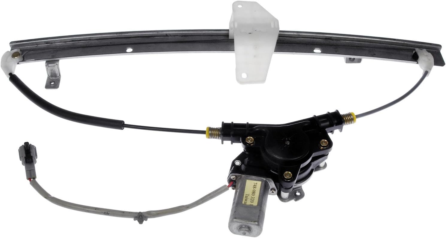 Rear Driver Side Power Window Motor and Regulator Assembly Pack of 2 F32302