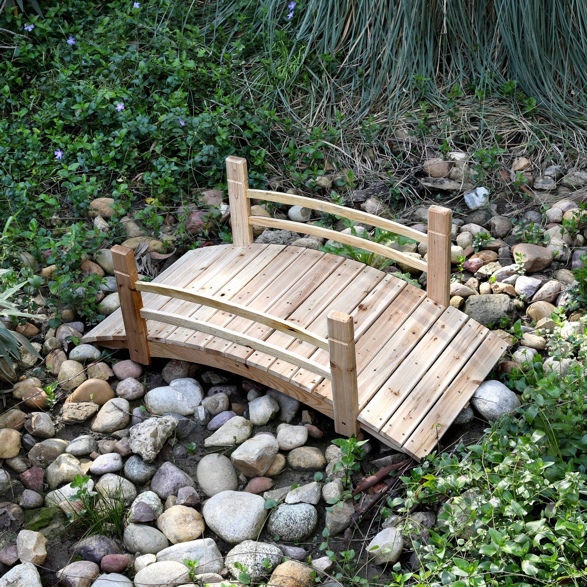 5 ft. Cedar Garden Bridge K4117