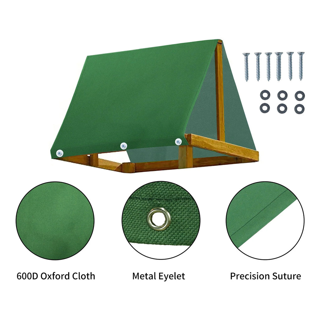 Waterproof Outdoor Playset Canopy 43 x 90 In U647227