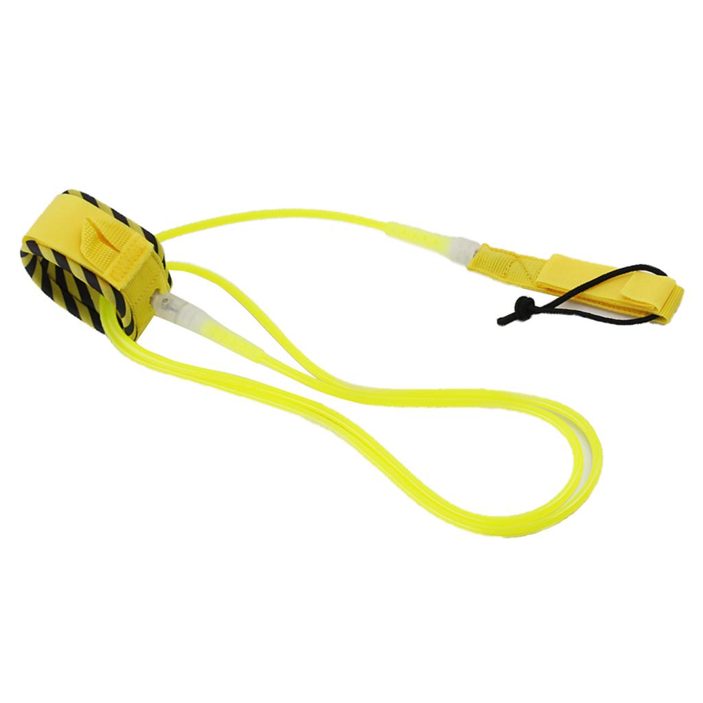 Surfboard Leash Leg Rope Double Stainless Swivels L4453