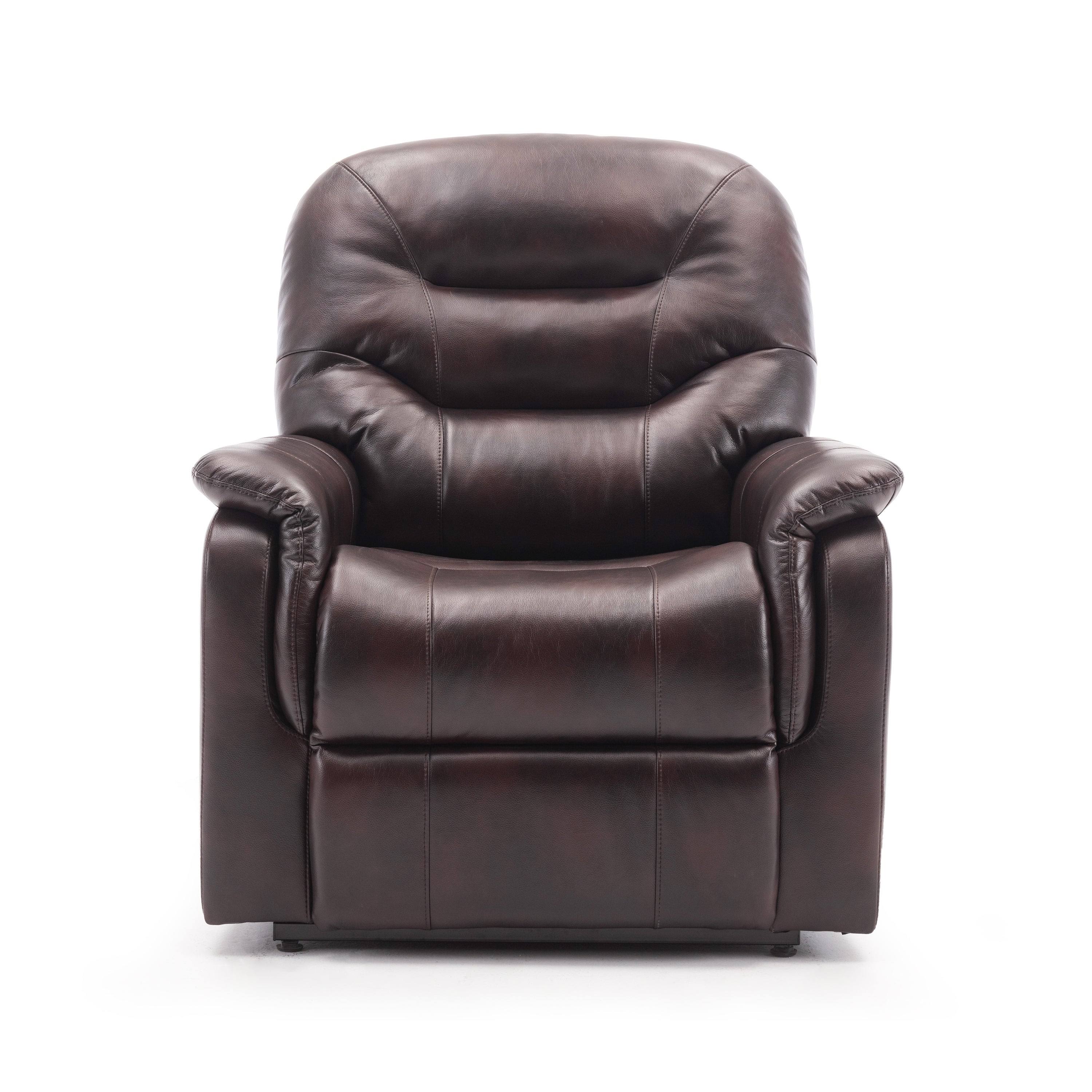 Midnight Blue Faux Leather Recliner Lift Chair E922709