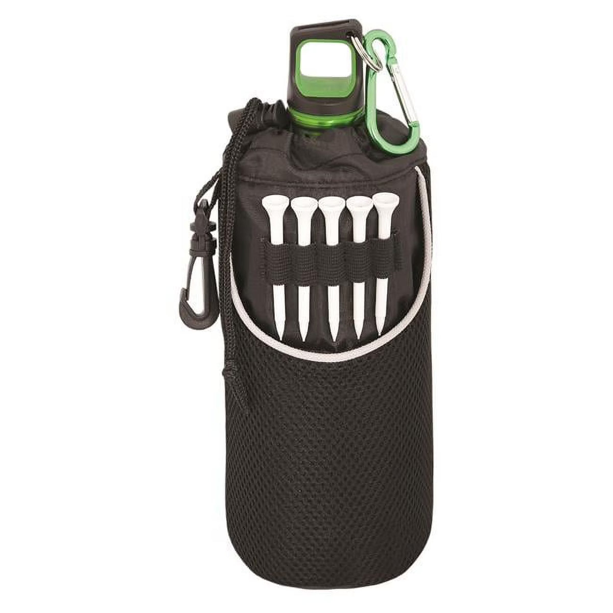 Black with Grey Piping Bottle Holder J798