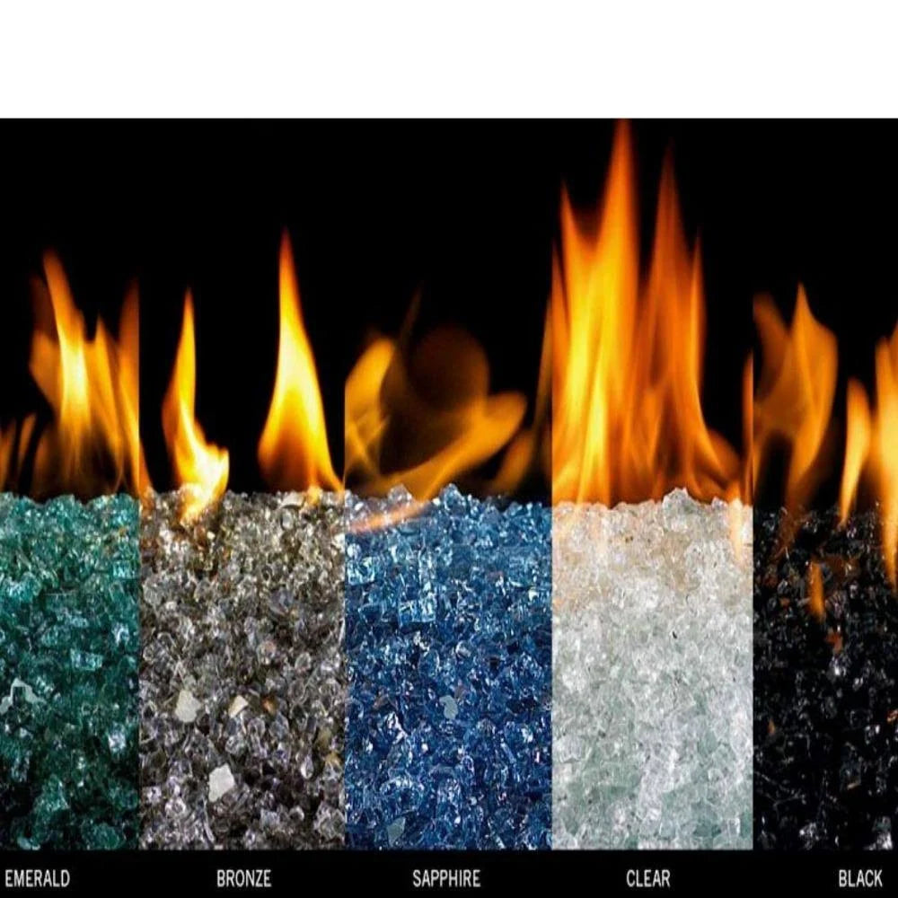 Bronze 10 lb. Fire Glass for Gas Burners H7131