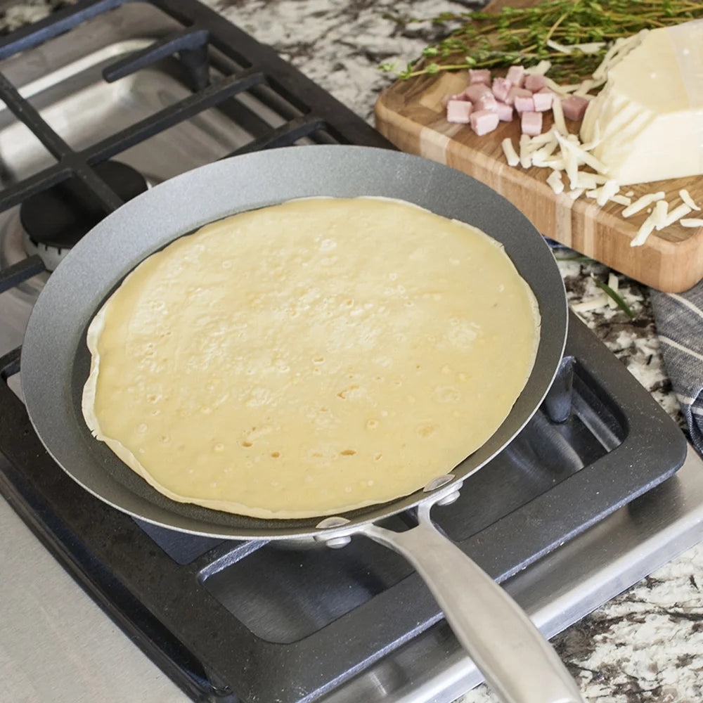 11" French Steel Crepe Pan O9808