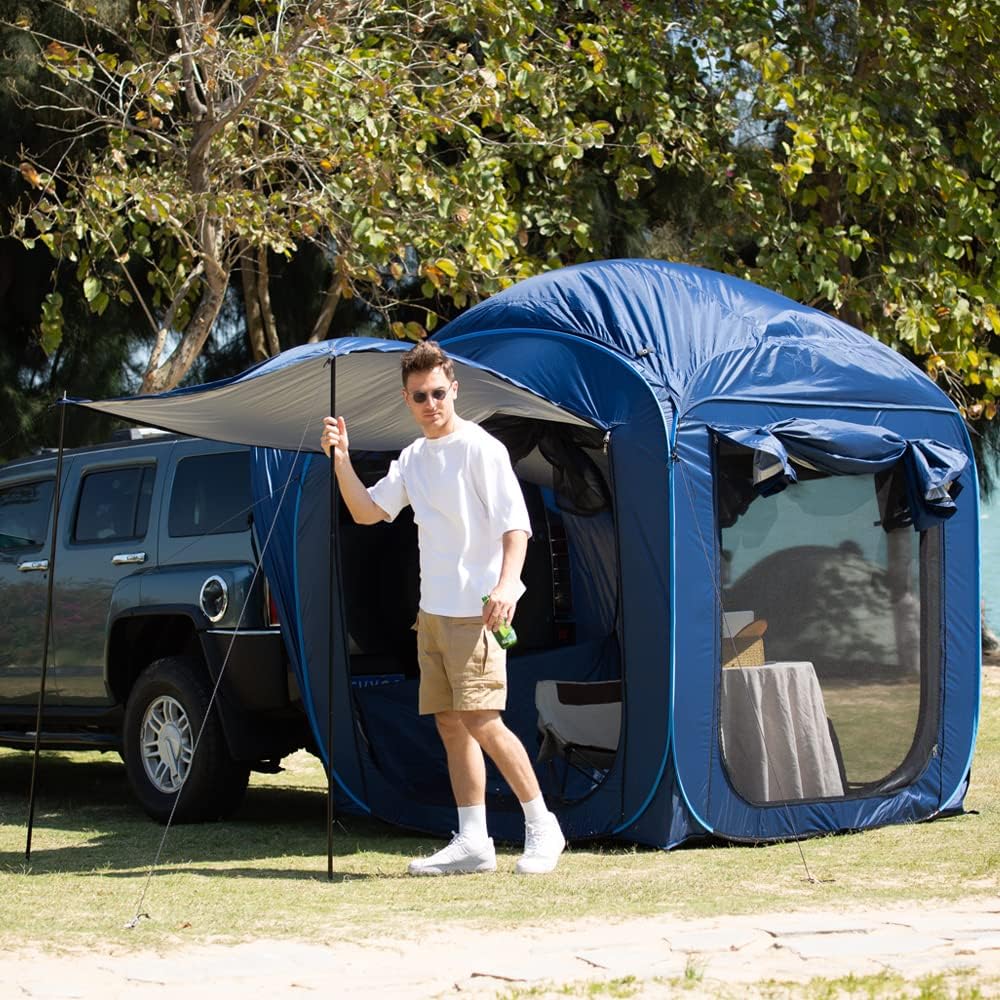 SUV Pop Up Tent 6 Person with Floor and Rainfly P15177