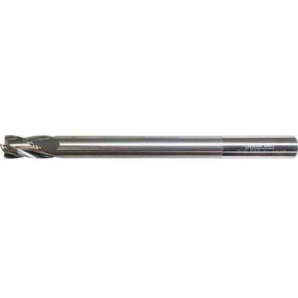 Carb End Mill, 1/2 In, 4FL, AlTiN Coat R82055