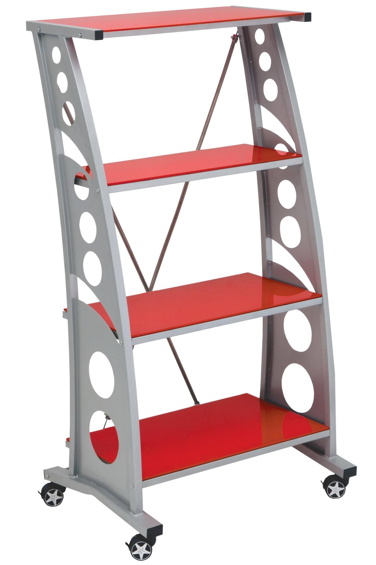Red Chicane Bookshelf N21518